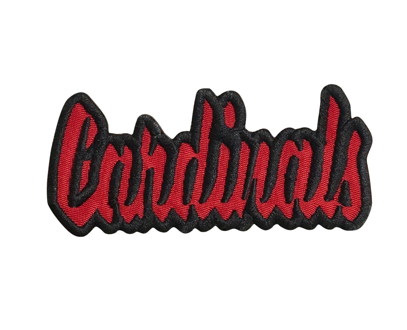 New Red Embroidery Letter Iron on Patch Name Letters Patch For