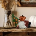 thumbnail image 4 of Luoshdecor Holiday Gnome Statue Ornament,All Seasons,4th of July ,Thanksgiving, Christmas,Resin Gnome for Indoor Outdoor Patio Yard Garden Decor (3Pcs), 4 of 6