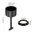 thumbnail image 2 of Uxcell E26/E27 Socket Ring Removal Tool T Type with Lamp Shade Socket Rings Black 5 Pack, 2 of 6