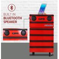 thumbnail image 3 of BFGoodrich® Tool Chest Fridge with Speaker, 1.8 Cu Ft, Red, 3 of 8