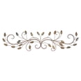 thumbnail image 1 of Stratton Home Decor Patina Scroll Leaf 40x10 Inch Metal Wall Art Room Decoration, 1 of 6
