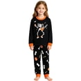 thumbnail image 4 of CONZONE Halloween Big Girls Pajamas Skeleton Pjs Set Hallowmas Jammies Long Sleeve Tops Pants 2 Piece Sleepwear Loungewear for Kids, 4 of 4