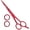 Red, variant on Utopia Care Hair Cutting and Hairdressing Scissors 6.5 Inch, Premium Stainless Steel shears with smooth Razor & Sharp Edge Blades, for Salons, Professional Barbers, Black