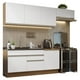 thumbnail image 1 of Cocina Integral MADESA Glamy 260cm Marrón/Blanco, 1 of 5