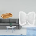 thumbnail image 2 of Cestas de almacenamiento,Cestas de almacenamiento de cocina tejidas con asas hechas a mano,Cojín con lazo bonito,Almohada con forma de lazo,bonito cojín decorativo con lazo,Funda de almohada, 2 of 8