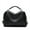 black, variant on Elegant Boston Shoulder Bags for Women Luxury Designer Handbags Soft PU Leather Female Large Crossbody Messenger Bag Bolso Mujer