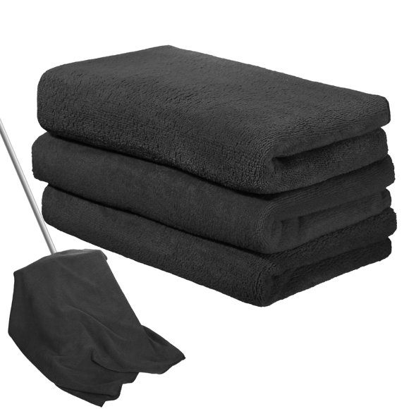 Newwiee 3 Pcs Extra Large Microfiber Cleaning Cloth 30" x 20" Washable Reusable Microfiber Towel Streak Free Lint Free Cloth for Cleaning H