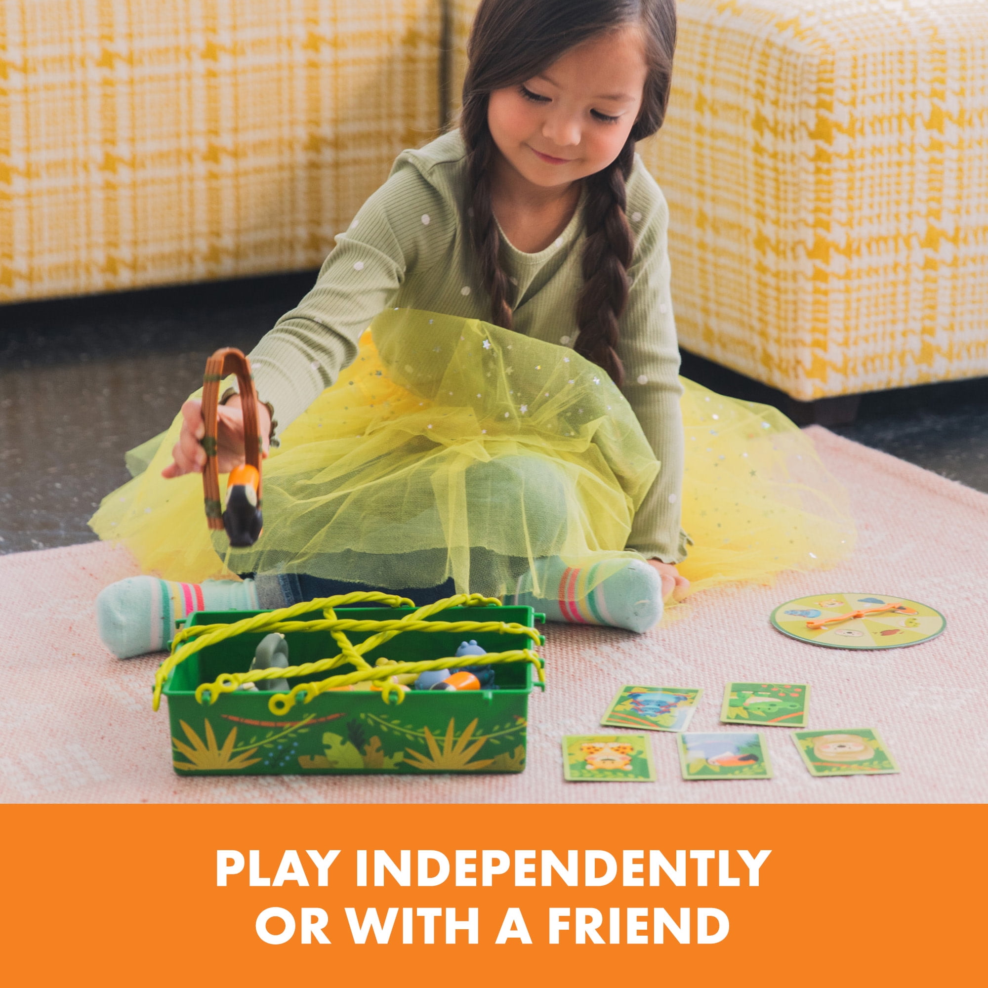 Educational Insights Jungle Rescue Board Game, Fine Motor Skills, Kids Ages 3 and up