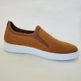 thumbnail image 3 of Samuel Hubbard Men's Flight Nutmeg Leather Casual Slip On Sneaker Size 9, 3 of 6