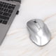 thumbnail image 5 of W12 USB 2.4G Ratón inalámbrico silencioso para computadora Diseño ergonómico Plata, 5 of 5