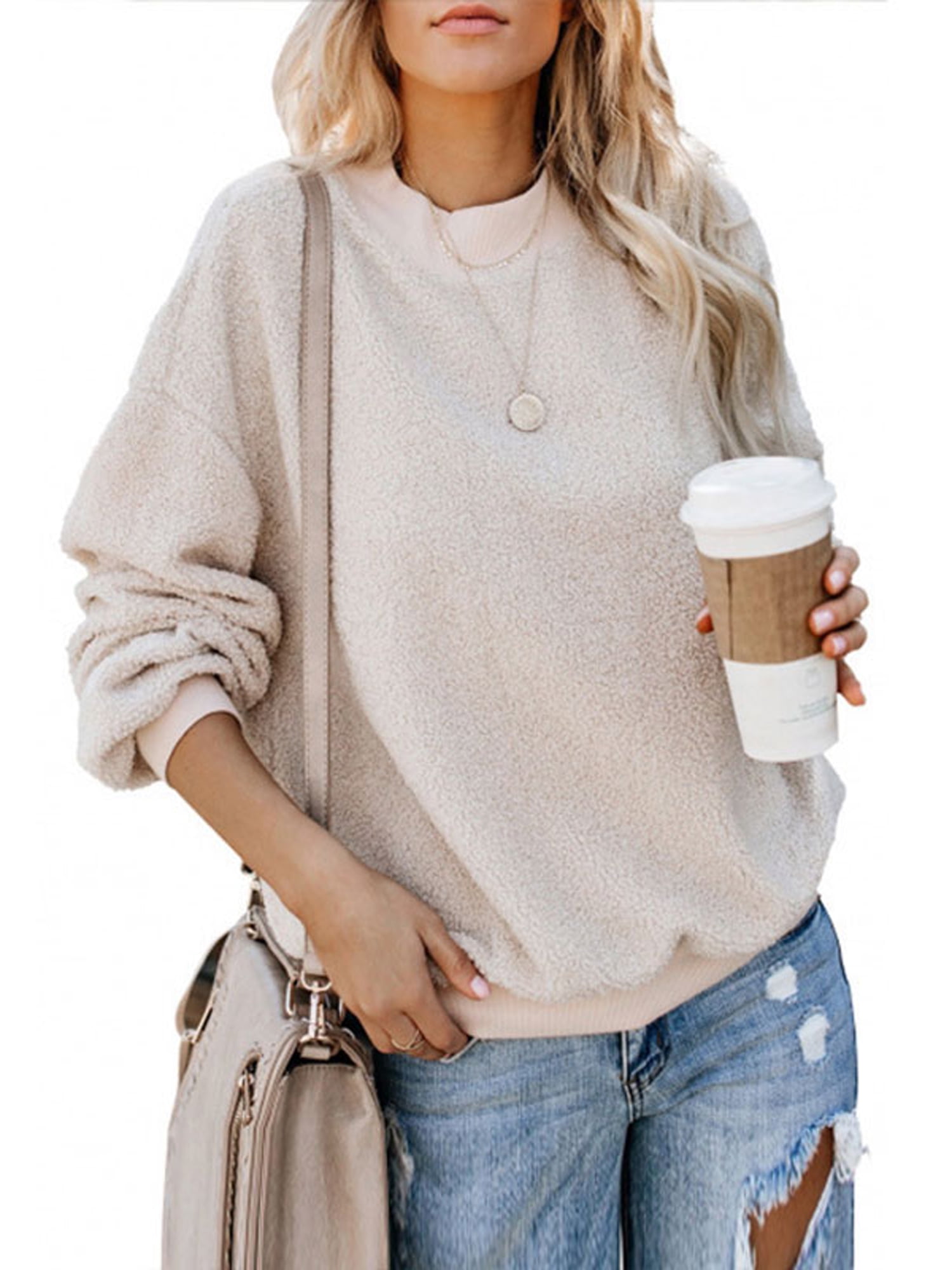fuzzy sweatshirt walmart