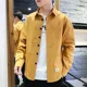thumbnail image 3 of Camisa de hombre Social Nueva en Camisas de carga a rayas para hombres con bolsillo Verano Marca barata Slim Fit Tops Hipster Regular I Original Xxl, 3 of 5