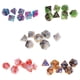 thumbnail image 5 of Juego de 7 dados poliédricos de doble color para DND, D&amp;D, RPG, juegos de rol, accesorios rojo blanco, 5 of 9
