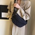 thumbnail image 6 of Quilted Waist Bag Fashion Chest Bag Stylish Waist Pack For Women Decor Bag (Black), 6 of 10