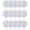 15, variant on 3 Pack AP-12031, 5 Inch White Metal Ceiling Blank-Up Cover, Used to Cover 3-1/2 Inch Round/Octagon Box Openings In Ceilings or Walls, Mounting Screws Included, Holes Are Spaced 2.75 Inches
