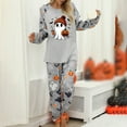 thumbnail image 2 of Pajamas For Women Set Halloween Cozy 2 Piece Outfit Soft Comfortable Sleepwear Loungewear Nightwear Nightclothes Homewear, 2 of 7