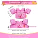 thumbnail image 4 of Chaleco de natación MoKo con dispositivo de flotación de agua para niños pequeños de 6 a 14 kg, color rosa, 4 of 6