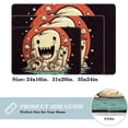 thumbnail image 2 of Tooth Polyester Non-Slip Machine Washable Floor Rug, for Office, Chair Rugs Included, 2 of 6