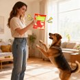 thumbnail image 3 of Squeaky Potato Chips Puppy Toy Interactive Play Snack Design Builtin Paper Pet Training Activity for Dogs, 3 of 4