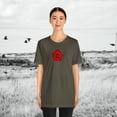 thumbnail image 3 of Single Rose Graphic T-Shirt Unisex Regular Plus. TSmartArt @ Walmart, 3 of 4