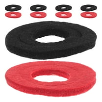 SEWCHICS 10Pcs Terminal Protector Felt Washer Gasket Wear Resistant for Automotive Car Battery Accessories