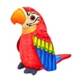 thumbnail image 1 of Muñeco de peluche de loro eléctrico simulado, juguetes para decoración del hogar, grabación, encantador, muñeco de peluche de pájaro, juguete para rojo, 1 of 8