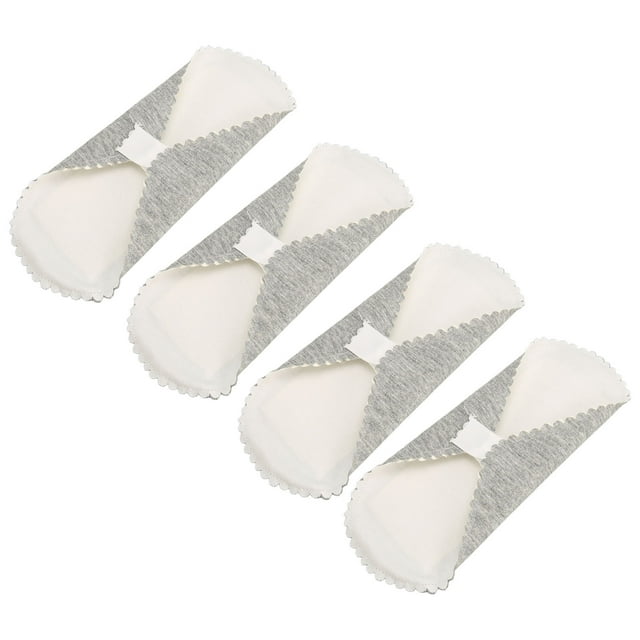Protège-dessous en Tissu Graphène, 4 Pcs Respirants, Anti-Fuites, Lavables et Réutilisables, Protège-Dessous en Tissu Graphène, Serviettes Hygiéniques pour Femmes