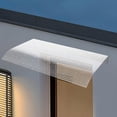 thumbnail image 3 of Clear Rain Canopy Awning for Door and Window,Awning Canopy Rain Snow Protection for Front Door/Porch Patio Roof,Rain Shelter Thicken Clear Cover, 3 of 9