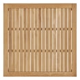 thumbnail image 3 of Modway Farmstay 36" Square Teak Wood Patio Dining Table in Natural, 3 of 4