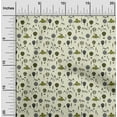 thumbnail image 2 of oneOone Velvet Light Green Fabric Kids Sewing Material Print Fabric By The Yard 58 Inch Wide, 2 of 5