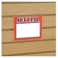 thumbnail image 2 of Acrylic Sign Holders for Slatwall & Gridwall, Horizontal Landscape, 5.5" H x 7" W, 5 Pack, 2 of 6