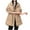 Khaki, variant on Scyoekwg Women's Winter Windproof Jackets Warm Thicken Parka Jackets Hooded Long Sleeve Thermal Quilted Jackets with Pockets (Beige,XXL)