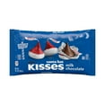 thumbnail image 2 of Hershey's Kisses Milk Chocolate Santa Hat Christmas Holiday Candy, Bag 10.1 oz, 2 of 9