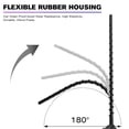 thumbnail image 4 of Antena VOFONO de goma flexible en espiral de 13 cm para Chevrolet Silverado 1500 2500 3500 (2007-2025) y GMC Sierra (2009-2025), 4 of 8
