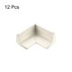 thumbnail image 3 of Esquinas Guardias Borde Protectores Unique Bargains 12 Paquete Espuma Seguridad 60mm Blanco Gris, 3 of 5