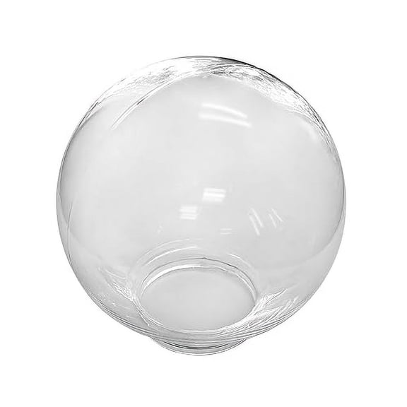 Beam Lighting 6-inch Clear Acrylic Replacement Globe - Cover for Ceiling, Wall Fixtures, Lamp Posts, or Streetlights
