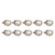 thumbnail image 1 of 10Pcs Wire Hose Clamp Iron Material Corrosion Resistance Prevent Extrusion Industrial Appliances1-33, 1 of 5
