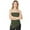 Green, variant on Tube Tops for Women Strapless Bandeau Tanks Casual Backless Irregular Hem Shirts Sleeveless Slim Fit Blouses Red M