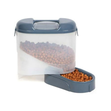 UPC: 0879213007157 | Bergan Pet Travel Feeder Blue 11.5 X 11.5 X 6.3