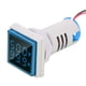 thumbnail image 1 of Indicador del medidor de 22 mm 0-100 A, indicador digital del medidor de voltaje de AC del indicador digital LED (BLUE) EOTVIA  No, 1 of 7