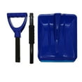 thumbnail image 2 of Snow Shovel - Extension Snow Shovel for Car Driveway, Assemblable Snow Removal Shovel with D Shaped Handle for Car Garden Camping and Emergency, Blue, 2 of 9