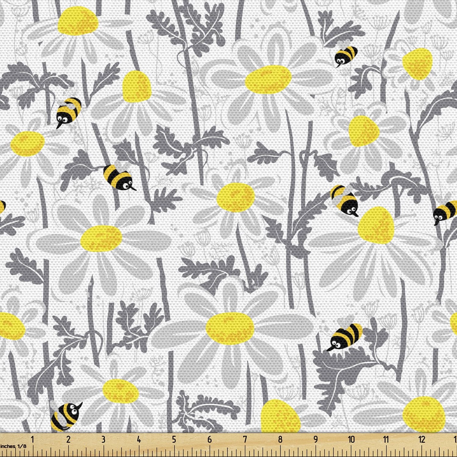 Garden Buzz Small Pack Flower Cotton Fabric Sold by the Yard