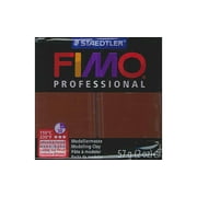Staedtler Fimo Professional Polymer Clay - Chocolate, 2 oz