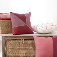 thumbnail image 2 of LR Home Stacy Garcia  Cotton Poly Filled Pillow in Red/White, 24" x 24", 2 of 8