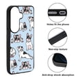 thumbnail image 2 of WIRESTER Shockproof Soft Rubber Cover Case for Samsung Galaxy S26 6.3" 2026, French Bulldog Funny Playful Postures On Light Blue Background, 2 of 5
