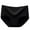 Black, variant on Spdoo Womens Underwear, Cotton Mid Waist Underwear for Women Full Coverage Soft Comfortable Briefs Panty, Light Blue XL