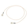 thumbnail image 2 of Cable de puente coaxial de bajas pérdidas, cable BNC macho SC316 BNC de 3,3 pies, claridad notable, 2 of 9