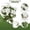 AA1_White 19x11.42in, variant on SMKE Artificial Flowers Bouquet,White 11" Daisy Floral Arrangement Stems,Floral Stems Flower Picks,Faux Wildflowers Bouquet,Real Touch Silk Flower Bouquets,Wedding Vase Table Centerpieces Decor
