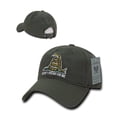 thumbnail image 3 of Rapid Dominance A03-1GAD-OLV Gadsden Flag Casquette Graphique Décontractée, Olive, 3 of 3