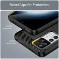 thumbnail image 3 of Carbon Fiber Case Compatible With Xiaomi 12t Pro/xiaomi 12t, Soft Tpu Shockproof Protective Cover, 3 of 5